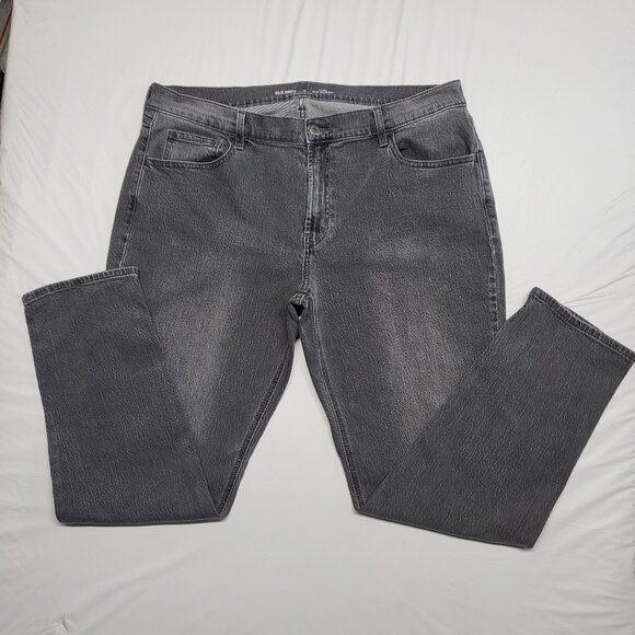 Old Navy Jeans Wow Boyfriend Womens Size 16 Mid Rise Gray 38 X 30 - Picture 1 of 14